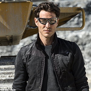 Bollé 254-CB-40091 Cobra Dust Goggle (Clear Anti-Fog, Strap + Foam) — image 4