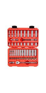 Tekton 3/8-Inch Drive Socket Set, 45-Piece (13101) — image 9