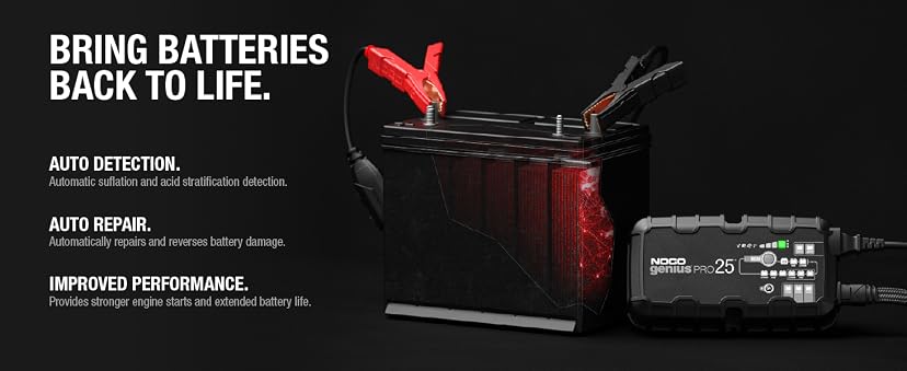 NOCO GENIUSPRO25 25A Professional Smart Battery Charger — image 6