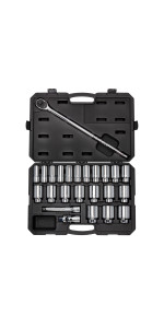 Tekton 3/8-Inch Drive Socket Set, 45-Piece (13101) — image 7