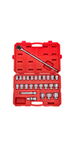 Tekton 3/8-Inch Drive Socket Set, 45-Piece (13101) — image 10