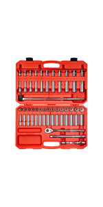 Tekton 3/8-Inch Drive Socket Set, 45-Piece (13101) — image 5