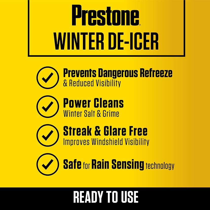 Prestone AS250 De-Icer Windshield Washer Fluid — image 6