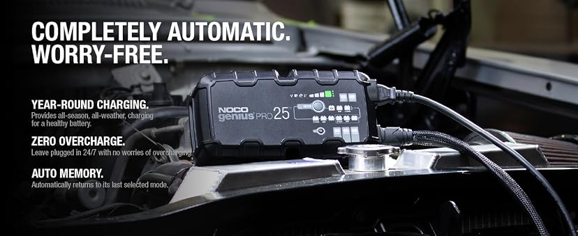 NOCO GENIUSPRO25 25A Professional Smart Battery Charger — image 5