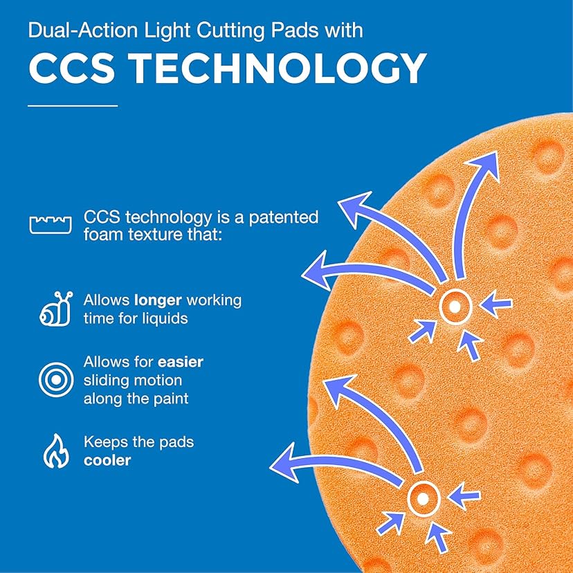Lake Country Lake Country CCS White Polishing Foam Pad (5.5") — image 5