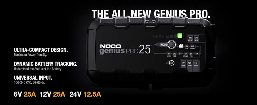 NOCO GENIUSPRO25 25A Professional Smart Battery Charger — image 1