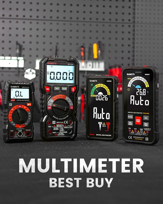 KAIWEETS HT118A Digital Multimeter TRMS 6000 Counts — image 3