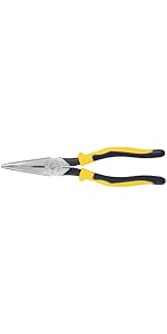 Klein Tools Journeyman Plier Kit, 6-Piece (Lineman's, Diagonal, Long-Nose, Wire Stripper, Crimper, Cable Cutter) — image 9