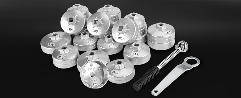 BETOOLL HW0103 23-Piece Oil Filter Wrench Set — image 6