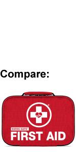 Swiss Safe 2-in-1 First Aid Kit (120 Piece + Bonus 32-Piece Mini Kit) — image 9
