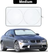 EcoNour Car Windshield Sunshade, Medium (64x32 Inches) — image 6