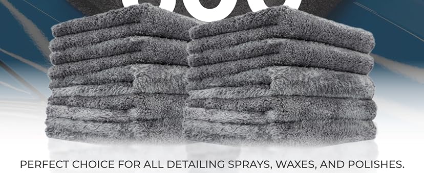 The Rag Company Eagle Edgeless 600 GSM Microfiber Towel — image 2