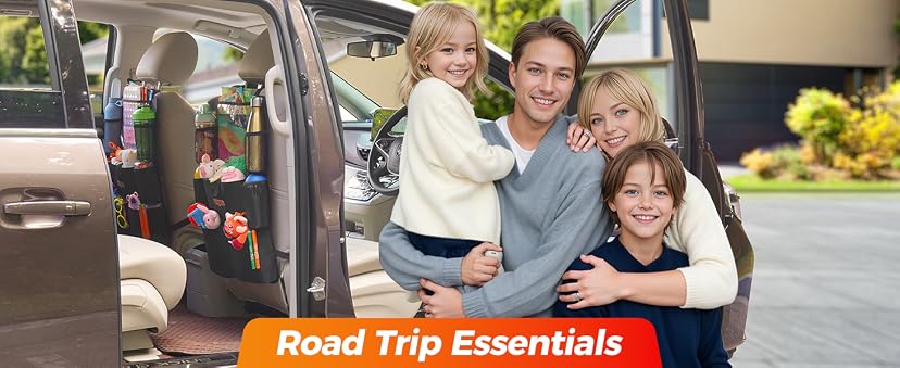 SURDOCA Upgraded Car Back Seat Organizer — image 8