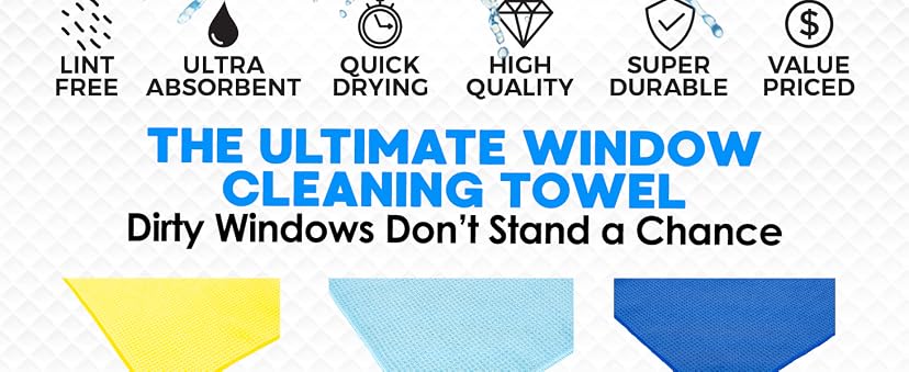 The Rag Company Standard Waffle-Weave Glass Towel — image 10