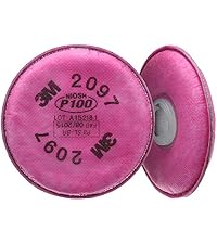 3M 2097 P100 Particulate Filter with Nuisance Level Organic Vapor Relief (1 Pair) — image 12