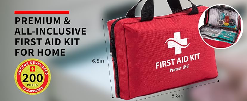 Protect Life Survival First Aid Kit, 200 Piece — image 11