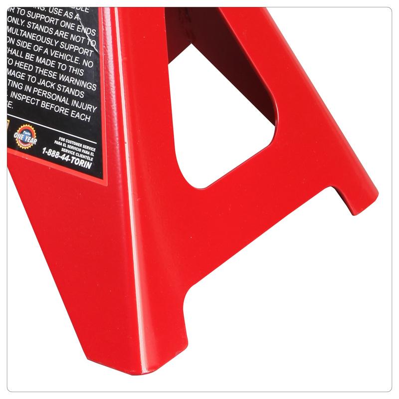 Torin (BIG RED) BIG RED T43002A 3-Ton Double Locking Jack Stands — image 7