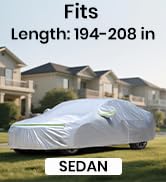 Favoto Sedan Car Cover, 6-Layer (Sedan 185-193 in) — image 5