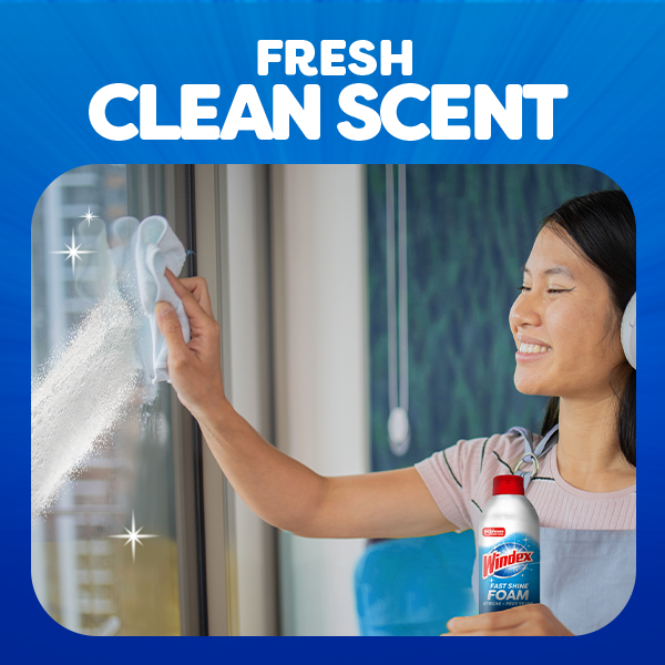Windex Fast Shine Foam Glass Cleaner — image 6