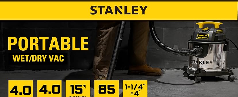 STANLEY SL18115P 5-Gallon Wet/Dry Vacuum — image 12