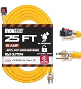 Iron Forge Cable Retractable Extension Cord Reel 40 ft — image 10
