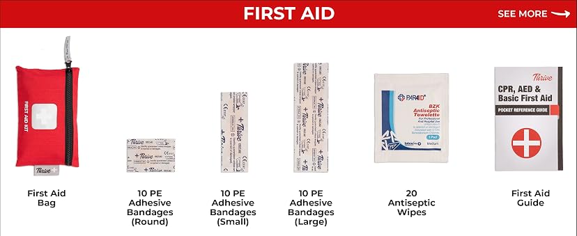 Thrive Car Emergency Kit & Roadside Emergency Car Kit · 104-Piece Set — image 10