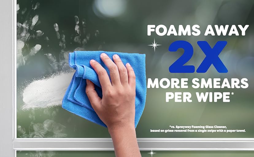 Windex Fast Shine Foam Glass Cleaner — image 5