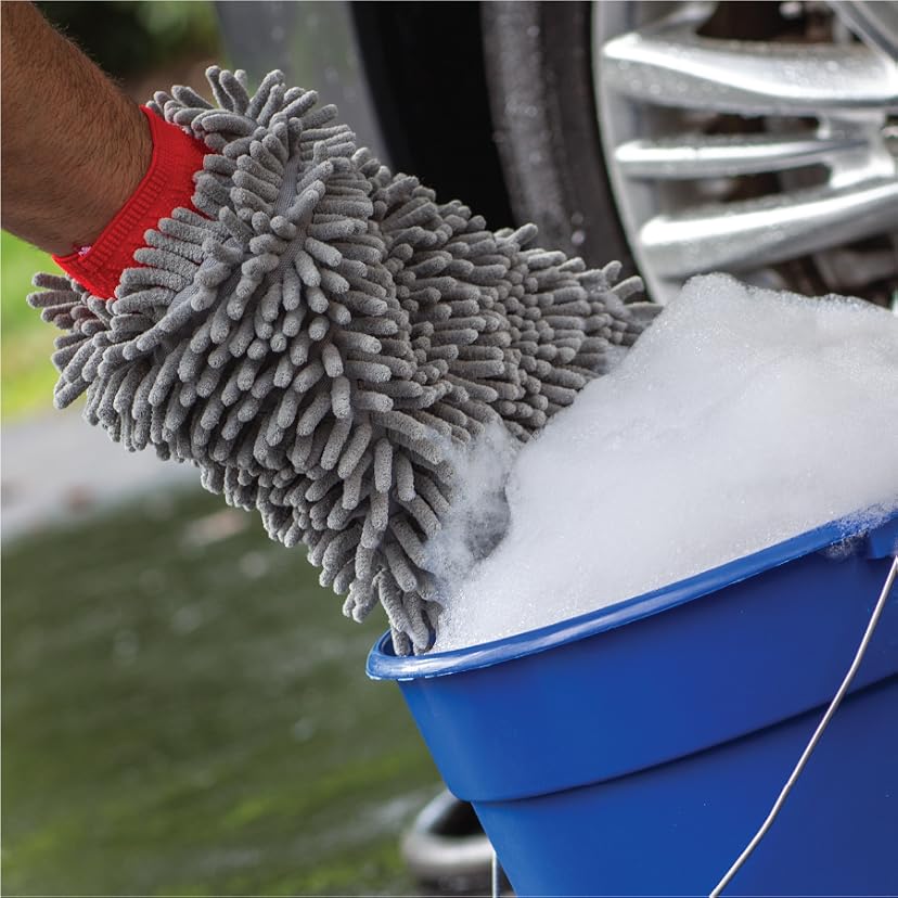 Mothers Premium Chenille Car Wash Mitt, 2-Pack — image 2