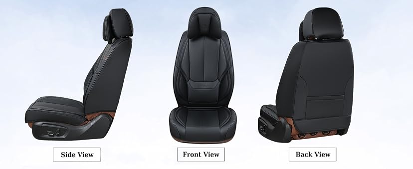 Coverado Car Seat Covers Nappa Leather Full Set — image 3