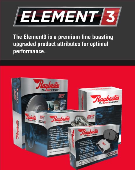 Raybestos Element3 EHT Front Brake Pad Set (EHT1210H) — image 3