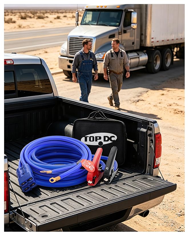 TOPDC 4 Gauge 20 Feet Jumper Cables — image 7