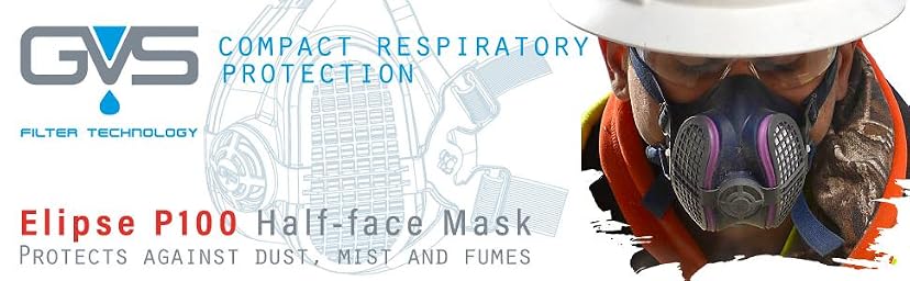 GVS SPR457 Elipse P100 Half Mask Respirator — image 1