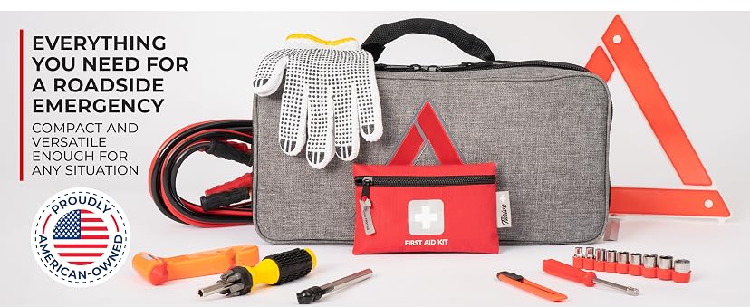 Thrive Car Emergency Kit & Roadside Emergency Car Kit · 104-Piece Set — image 1