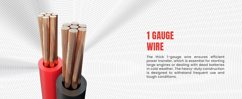 Energizer 1-Gauge 800A Heavy Duty Jumper Cables 25 Feet — image 9