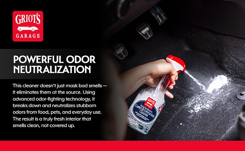 Griot's Garage Odor Neutralizing Carpet and Upholstery Cleaner — image 3