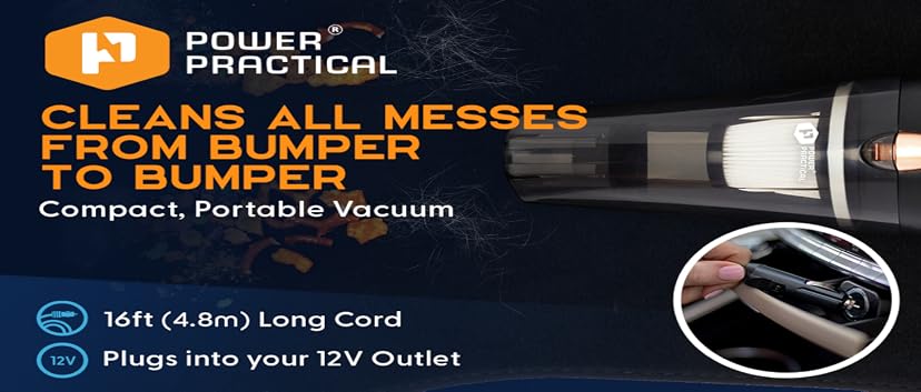 THISWORX Car Vacuum Cleaner — image 1