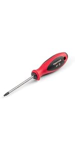 Tekton DRV43017 Long High-Torque Screwdriver Set, 6-Piece (#1-#3 Phillips, 3/16-5/16 in. Slotted) — image 4