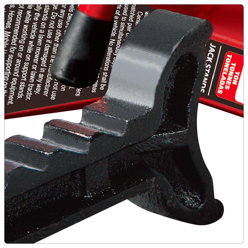 Torin (BIG RED) BIG RED T43002A 3-Ton Double Locking Jack Stands — image 6