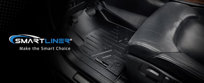 SMARTLINER All Weather Custom Fit Floor Mats 2 Row Liner Set for 2019-2025 Toyota RAV4 — image 10