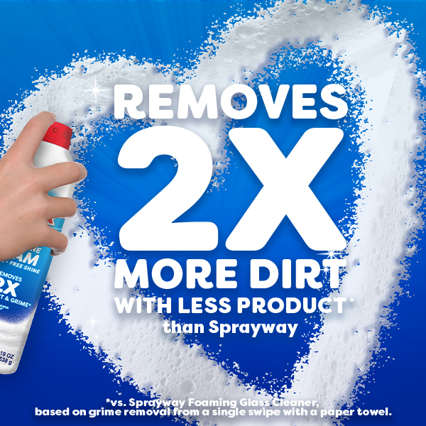 Windex Fast Shine Foam Glass Cleaner — image 8