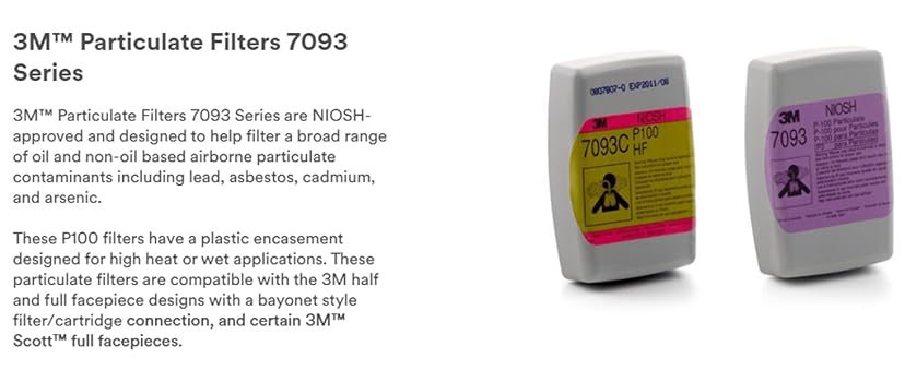 3M 60921 Organic Vapor / P100 Respirator Cartridge (1 Pair) — image 8