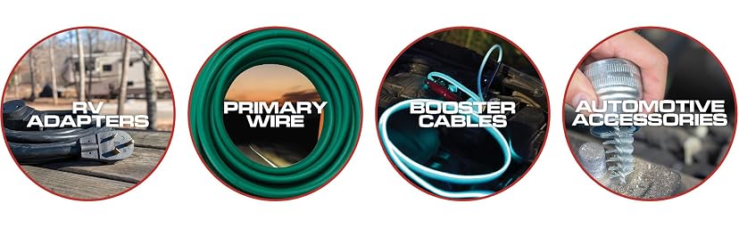 Road Power Heavy Duty 4 Gauge 25 ft Jumper Cables — image 3