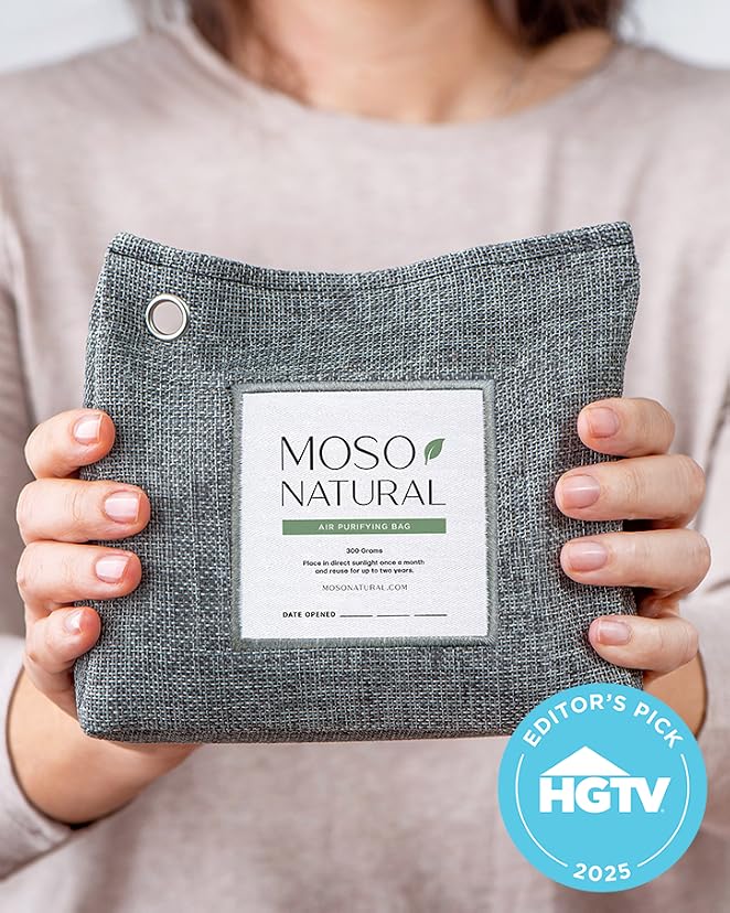 Moso Natural Air Purifying Bag 200g (Bamboo Charcoal Odor Absorber) — image 5