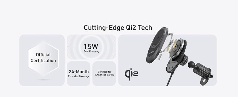 Anker Prime MagSafe Car Mount Charger — image 3