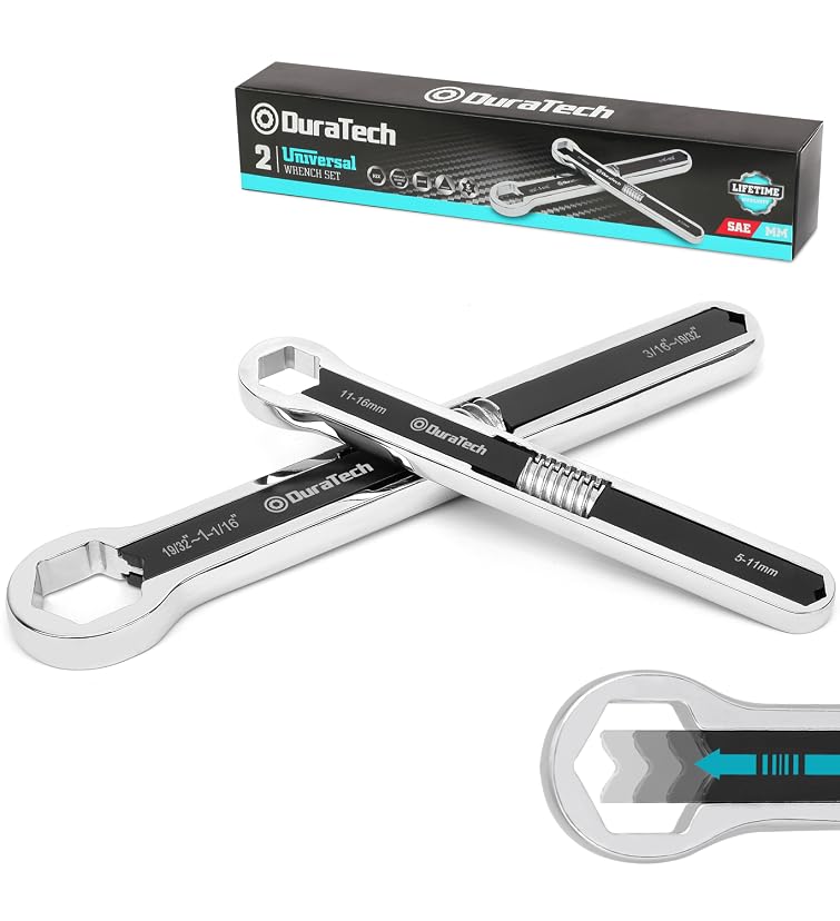 DURATECH Combination Wrench Set, SAE & Metric, 22-piece — image 10