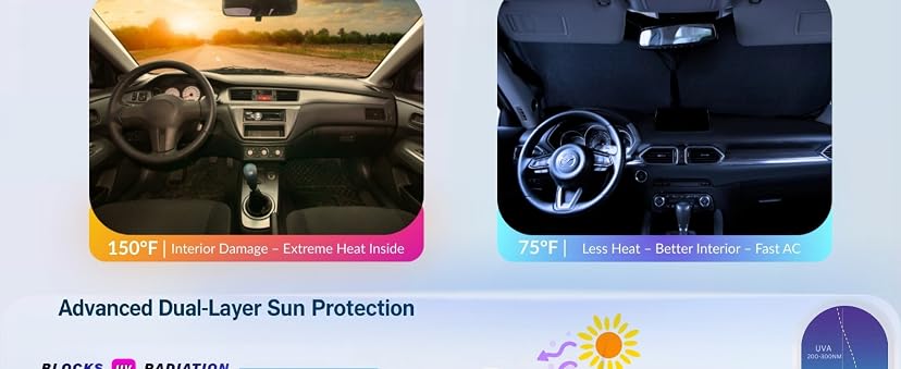 Kinder Fluff Windshield Sun Shade — image 10