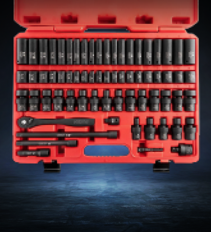 Neiko NEIKO 02448A 65-Piece 1/2" Drive Master Impact Socket Set — image 7