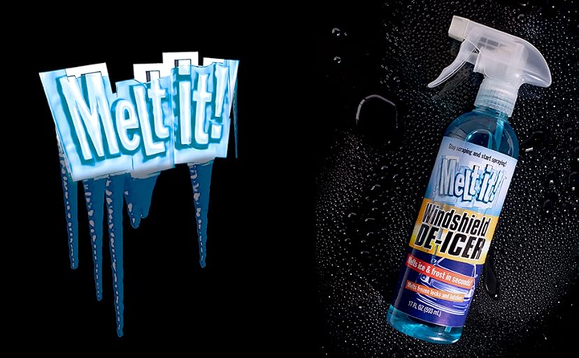 EZR Melt it! Windshield De-Icer, 17 oz (4-pack) — image 2
