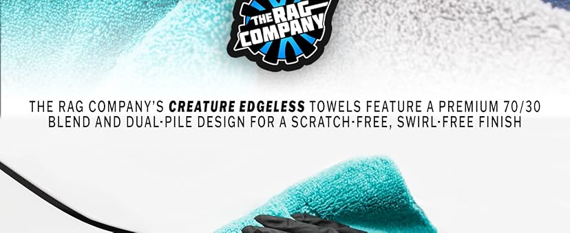The Rag Company Creature Edgeless Auto Detailing Towels (10-Pack) — image 2
