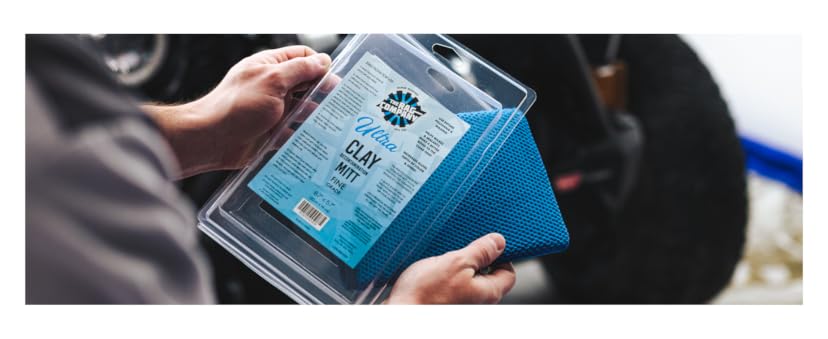 The Rag Company Ultra Clay Decontamination Mitt (Fine Grade) — image 12